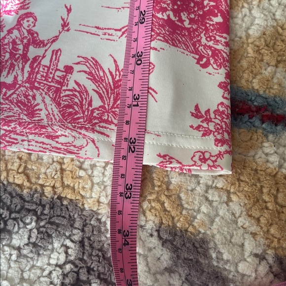 CIDER Toile De Jouy Ruched Mini Dress - Picture 13 of 13